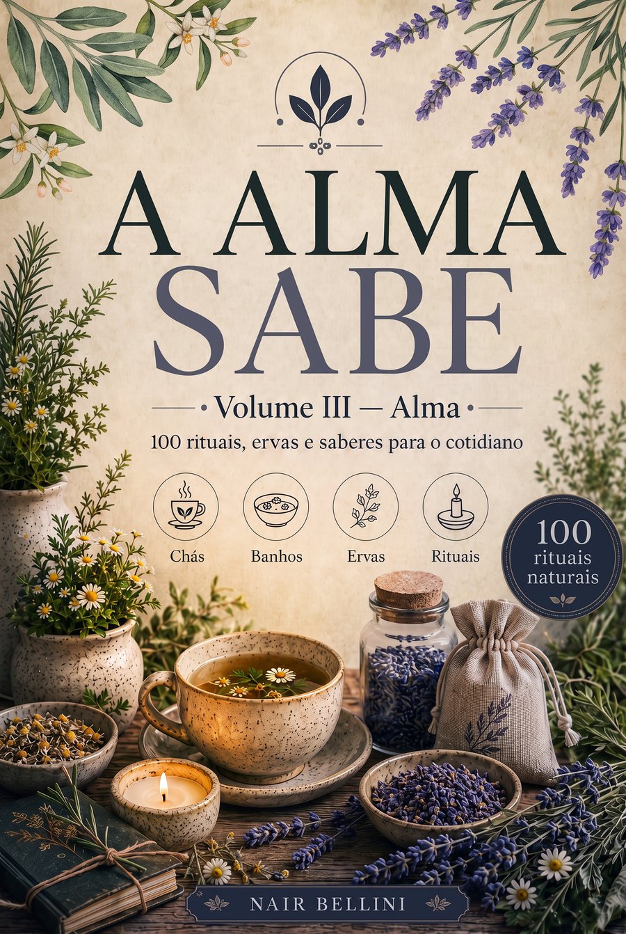 Cover of Volume III, A alma sabe (in preparation).