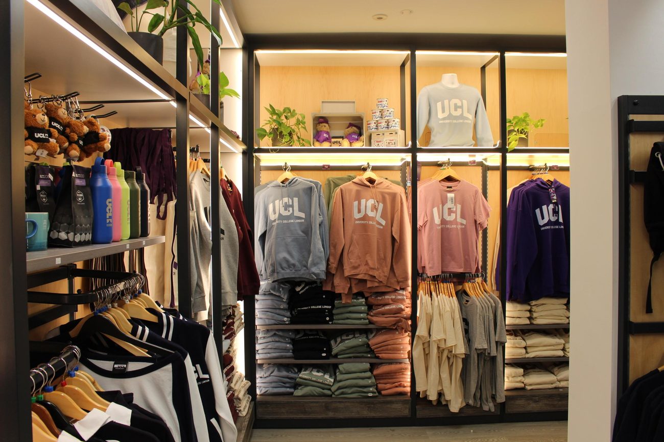 Wide view of the store.
